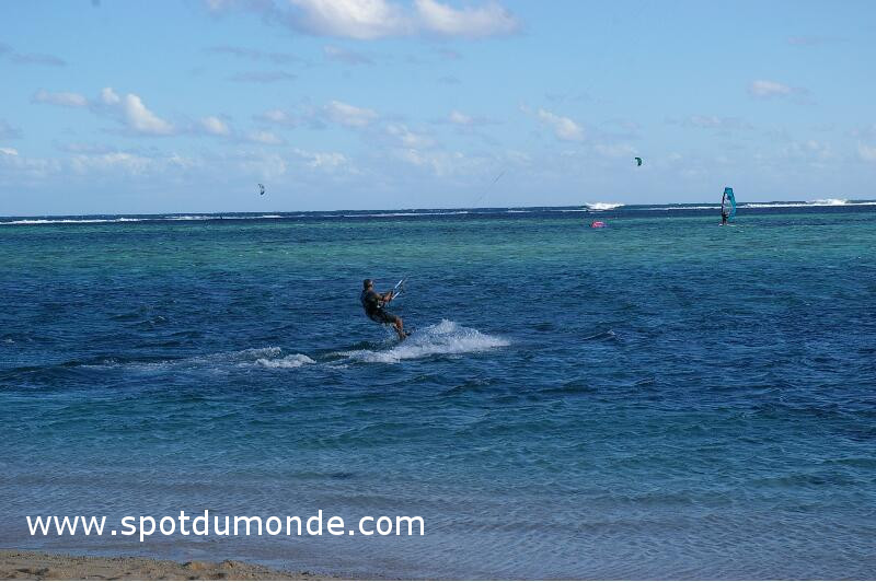Windsurf KitesurfLe Morne ReefIle Maurice